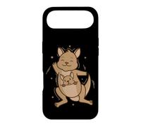 Kangaroo happy with Baby in Bag Case for iPhone Air