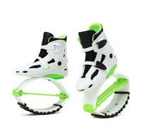 Kangaroo Jumps Shoes Jumping Bounce Shoes for Fitness and Workout, Comfortable Adjustable Anti Gravity Running Moon Boots Load 30-110kg(L 36-38EU)