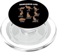 Kangaroo Life Funny Australia Animal PopSockets PopGrip for MagSafe