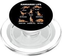 Kangaroo Life Funny Australia Animal PopSockets PopGrip for MagSafe