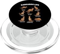 Kangaroo Life Funny Australia Animal PopSockets PopGrip for MagSafe