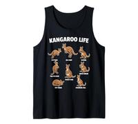 Kangaroo Life Funny Australia Animal Tank Top
