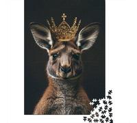 Kangaroo Little King Jigsaw Puzzle for Adults, 1000 Pieces, 38x26cm/1000pcs, New Year Hobby, Quiet Evening Activity And January Evenings