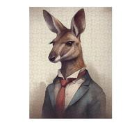 Kangaroo Magic Realism Detailed Wooden Jigsaw Puzzle for Adults, 500 PCS