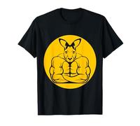 Kangaroo muscles Marsupial force strong kangaroos T-Shirt