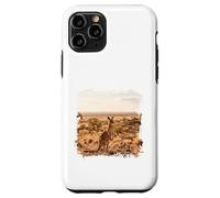 Kangaroo Outback Landscape Wildlife Open Desert Scene Case for iPhone 11 Pro