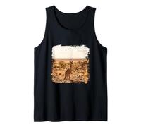 Kangaroo Outback Landscape Wildlife Open Desert Scene Tank Top