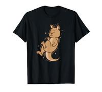 Kangaroo Sleeping Australia Outback Animal Value Graphic T-Shirt