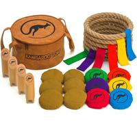 Kangaroo Toss - Official Set - Outdoor Games - Beach Toys - Yard Games - Backyard Games - Lawn Games - Camping Games - Ladder Toss - Bocce - Cornhole - For Adults and Family