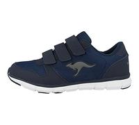 KangaROOS 7643A Unisex Adults’ Low-Top Sneakers, Blue (Dk Navy/Grey 423), 3.5 UK
