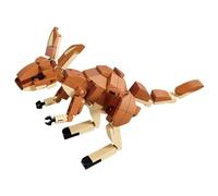 Kangaroos Building Blocks, Forest Animals Building Set, Creative Ideas Animals Bricks Toys, Zoos Model Toys for Kids, Party Favors, Decoration, Gifts for Kids and Adults, 160 PCS