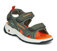 Kangaroos Flat sandals K-AS TURE in Kaki 11.5 kid