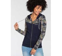 KangaROOS Flower Printed Long Sleeve Hoodie Marine Floral