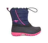 KangaROOS Girl's K-Ben Snow Boot, Blue, 1 UK