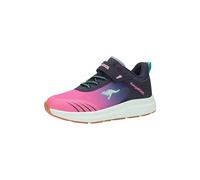 KangaROOS Girls' Kb-rida Ev Trainers, Dk Navy Daisy Pink, 6 UK