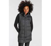 KangaROOS Hooded Quilted Gilet Anthracite