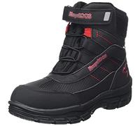 KangaROOS K-Leno Denali RTX Boots, Jet Black Fiery Red, 4 UK