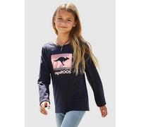 KangaROOS Kids Jersey Foil Printed T-Shirt Marine