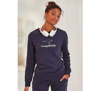 KangaROOS Logo Print Sweatshirt Marine