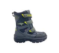 KangaROOS Men's K-Leno Beko RTX Snow Boots, Jet Black/Lemon Chrome, 36 EU, Jet black lemon chrome, 2