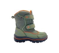 KangaROOS Men's K-Leno V RTX Snow Boot, Military Green Flame, 3.5 UK
