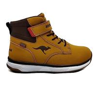 KangaROOS Men's K-Leno V RTX Snow Boots, Tan Yellow Dk Brown, 8 UK