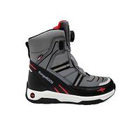 KangaROOS Men's K-mj Ron Rtx Fx Snow Boot, Steel Grey Fiery Red, 7.5 UK
