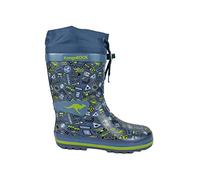 KangaROOS Men's K-summerrain Rain Boot, Dusk Blue Traffic, 2 UK