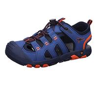KangaROOS Men's K-Trek Jam Sandals, Navy Flame, 36 EU