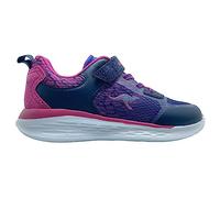 KangaROOS Men's Kq-Cracked EV Sneaker, Dk Navy Fuchsia, 5 UK