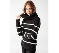 KangaROOS Turtleneck Sweater Black/white