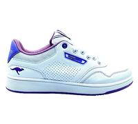 KangaROOS Unisex_Adult Rc-Stil Sneaker, White Ultra Violet, 8 UK