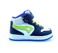 KangaROOS Unisex Children's K-CPI Winnie Ev Trainers, Dk Navy Lime, 10.5 UK Child