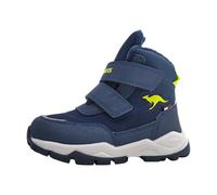 KangaROOS Unisex Children's K-fr Borealis V RTX Snow Boots, Dk Navy Lime, 13.5 UK