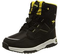 KangaROOS Unisex Children's K-mj North RTX Boots, Jet black neon yellow., 6