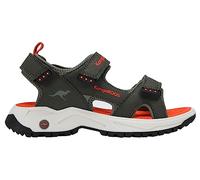 KangaROOS Unisex K-as Ture Sandal, Olive Flame, 5 UK