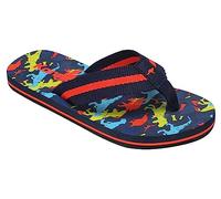 KangaROOS Unisex K-BK Bay Sandals, Dark Navy/Multi Dino, 39 EU, Dk Navy Multi Dinosaur, 7 UK