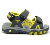 KangaROOS Unisex K-Celtic Stan Sandal, Steel Grey/Lemon Chrome, 5.5 UK