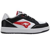 KangaROOS Unisex K-cp Dallas Sneaker, Jet Black Fiery Red, 6 UK
