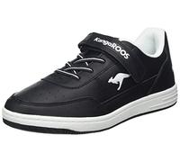 KangaROOS Unisex K-cp Gate Ev Sneaker, Jet Black White, 5 UK
