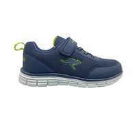 KangaROOS Unisex K-fk Jack Ev Sneaker, Dk Navy Lime, 6 UK