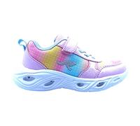 KangaROOS Unisex K-sl Rise Ev Sneaker, Frost Pink Blue Sky, 2.5 UK