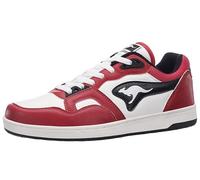 KangaROOS Unisex K-slam Point Sneaker, Rouge Jet Black, 9 UK