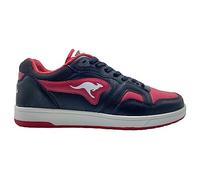 KangaROOS Unisex K-slam Point Trainers, Jet Black Rouge, 8 UK