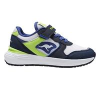 KangaROOS Unisex K-Sneak Heat Ev Sneaker, Dk Navy Lime, 6 UK