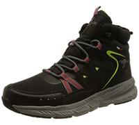 KangaROOS Unisex K-UO Nod Mid RTX Hiking Shoe, Jet Black/Lime, 44 EU