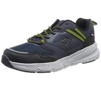 KangaROOS Unisex K-uo Shore RTX Hiking Shoes, Dk Navy Lime, 7.5 UK