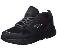 KangaROOS Unisex K-uo Shore RTX Hiking Shoe, Jet Black Rouge, 9.5 UK