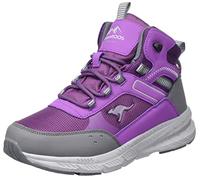KangaROOS Unisex K-uo Take Mid RTX Hiking Shoe, Grape Steel Grey, 4 UK