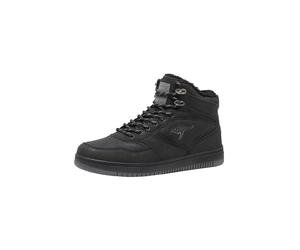 KangaROOS Unisex K-Watch Bliz Trainers, Jet Black Mono, 12 UK